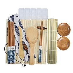 15 PACK Sushi Making Kit, Sushi Maker Roller Tool