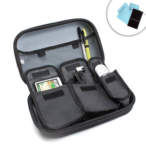 image for Universal Travel Case for 5 Inch Garmin nuvi GPS & Accessories by USA 
