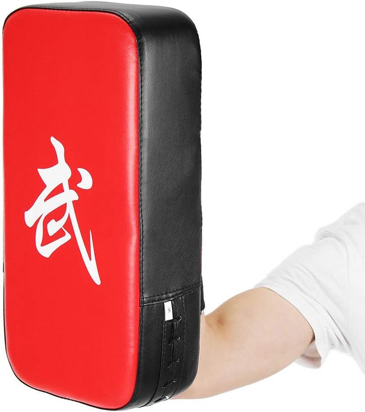 FRIDG Taekwondo Kick Pads Boxing Karate Pad PU Leather Muay Thai MMA Martial Art Kickboxing Punch Mitts Punching Bag Kicking Shield Training