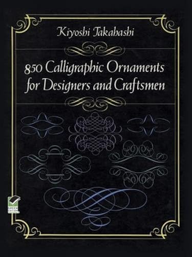 Download 850 Calligraphic Ornaments for Designers and Craftsmen PDF