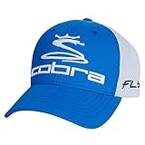 King Cobra Pro Tour Fly-Z Sport Mesh Cap (Strong Blue, S/M) Golf Hat