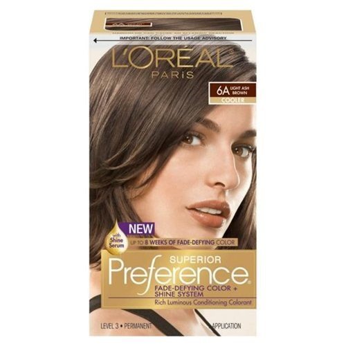 Amazon Com Loreal Superior Preference 6a Light Ash Brown