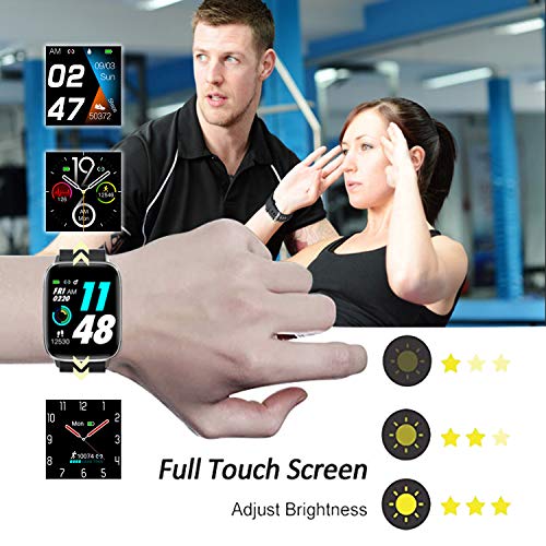 Mgaolo Fitness Tracker Smart Watch with Blood Pressure Heart Rate Sleep