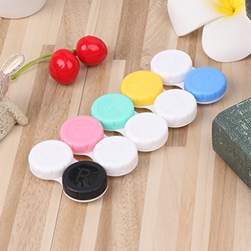 Itlovely Contact Lens Box Holder Plastic Objective Travel Portable Case Storage Container
