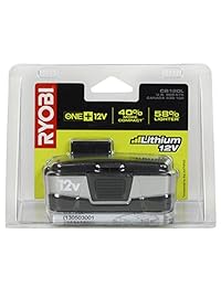 Ryobi CB120L 12 Volt Batería de litio pack (130503001) en Retail Packaging