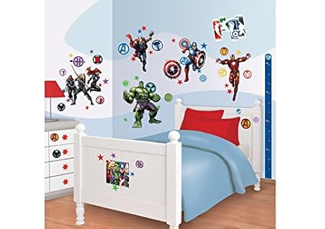 Walltastic Avengers Assemble Room Decor Kit Multicoloured
