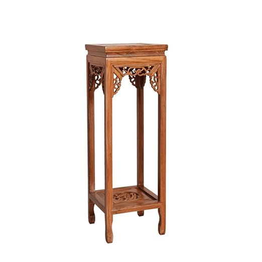 Flower Stand YAN SYF - Soporte Multifuncional de Madera Maciza ...
