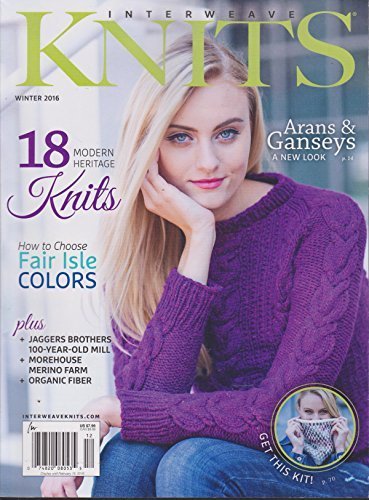 Interweave Knits Magazine Winter 2016