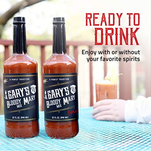 Spicy Bloody Mary Mix, Premium Drink Mixer, Unique Blend with Real