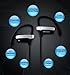 BRIGADA Best Wireless Headphones, Amazing Cool Heavy Bass Wireless Bluetooth Headphones with Mic for Music, Un-drop Design, Waterproof Sweatproof, IPX7, 7H