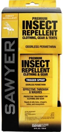 Sawyer Permethrin Premium Clothing Insect Repellent Pump 24 oz