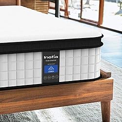Twin Mattress, Inofia 10 Inch Memory Foam Hybrid