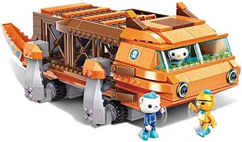 ALEXADRO - DIY Submarine Building Blocks Creator Ideas City Les Octopus Octopod Octonauts Blocks Toys Children DIY Figure Bricks Toys