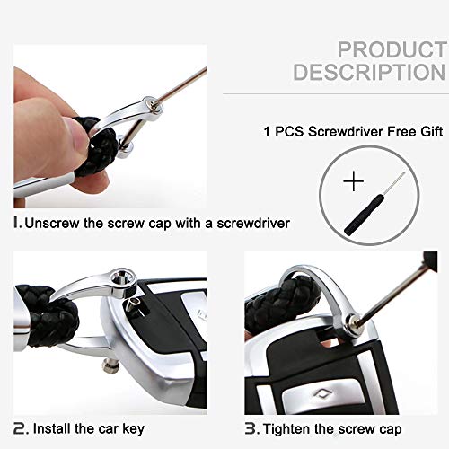 6 QBUC+Genuine+Leather+keychain+Accessories