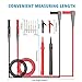 12 in 1 Multimeter Test Lead Kit, LIUMY 20A 1000V Electronic Universal Multimeter Test Probe with Alligator Clips, Clamp Meter Leads/Replaceable Automotive Multimeter Leads