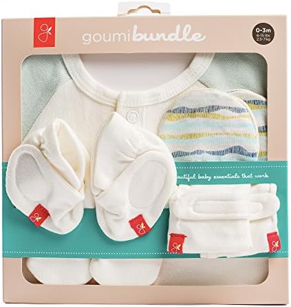 Goumikids - Goumiboots, Soft Stay On Booties Keeps Feet Warm and Adjusts to Fit as Baby Grows