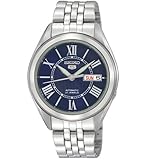 Seiko Men's Automatic Stainless Steel Casual Watch, Color:Silver-Toned (Model: SNKL31)