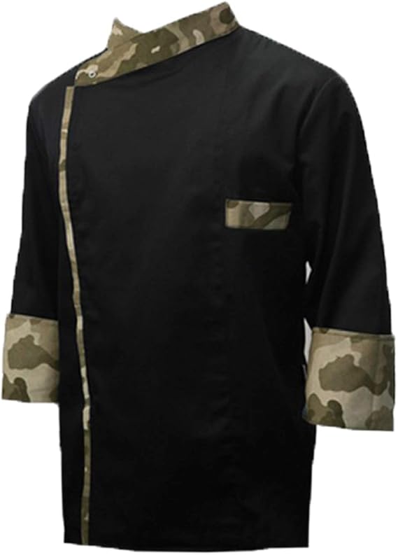 Fratelliditalia Chef's Jacket Tunic Divided Camouflage Chef Cooker Made
