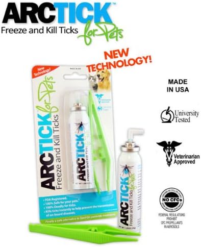 Arctick For Pets- Freeze and Kill Ticks (1.25 oz)