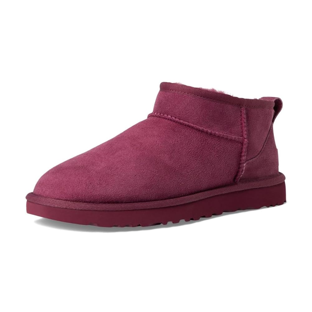 UGG Women's Classic Ultra Mini Boot, Burnt Magenta​, 10 Image