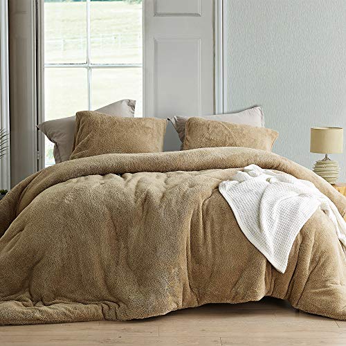Byourbed Coma Inducer Oversized King Comforter Teddy Bear Taupe Natural
