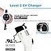 MEGEAR Level 2 EV Charger, 12A/16A/24A/32A/40A Portable EVSE, NEMA 1030 Plug 25FT Home Electric Vehicle Charging Station