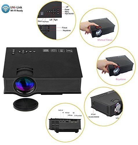 2 Portable+Projector+Wireless+Multimedia+Projection