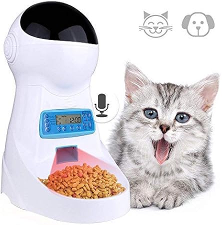 automatic cat feeder and water