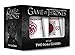 Game of Thrones Targaryen Stemless Wine Glass with Gold Rim (Set of 2), Clear