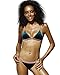 RUUHEE Women 2 Pcs Bikini Set Sexy Top Brazilian Bottom Velvet Swimsuit Swimwear (L(US Size 6-8), B972)
