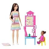 Barbie Teacher with Brunette Fashion Doll with