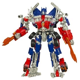 Transformers Movie 2 Leader Optimus Prime Megatron Robot Toy