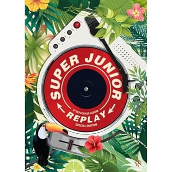 SUPER JUNIOR - SUPER JUNIOR [REPLAY] 8th Repackage Album SPECIAL ...