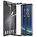 LK Screen Protector for Samsung Galaxy S8 Plus, [3D Curved] [Full Coverage] [Alignment Frame Easy Installation] [HD Clear] with Lifetime Replacement Warranty
