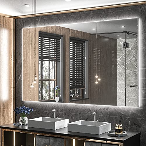 TETOTE LED Bathroom Mirror with Light