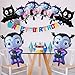 Vampirina Balloons Birthday party supplies 8 pack, Decoration Halloween, Disney Princess Girl.