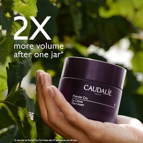 Caudalie Premier Cru Anti-Aging Cream Moisturizer, Refillable - 50 ml