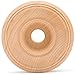 Mini Wood Wheels Treaded Style, 2 Inch Diameter, Pack of 24, for Crafts and DIY Car Models, by Woodpeckers