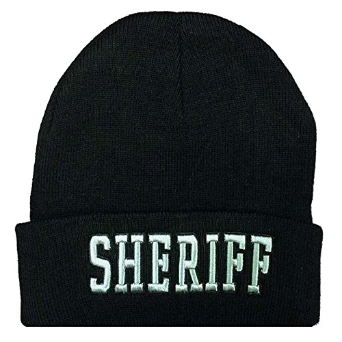 Rapid Dominance Embroidered Military, Law Beanies, Sheriff Black