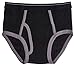 Trimfit Boys Soft 100% Cotton Tagless Briefs (8-Pack) Blue/Black Small (4-6)
