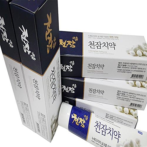 CHUNZAM Toothpaste - Special Solution for Teeth and Gum Hygiene, Washing, Repairing and Whitening, Stay Refreshing with Natural CHUNZAM Nutrients, 150g