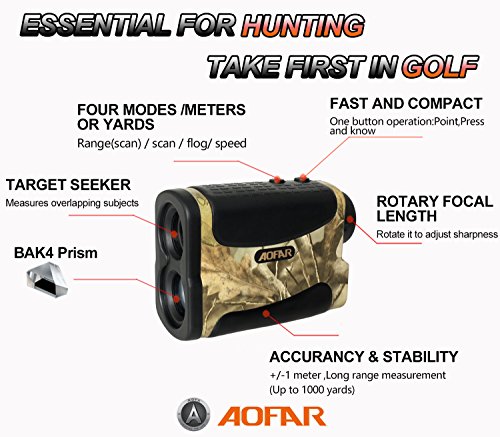 1 AOFAR+Waterproof+Hunting+Measurer+Rangefinder