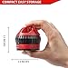 Kitchen Knife Sharpener - Sharpen Dull Knives Quickly With 2 Stage Blade Sharpening, Long Lasting Tough Tungsten Carbide Steel. (Red)