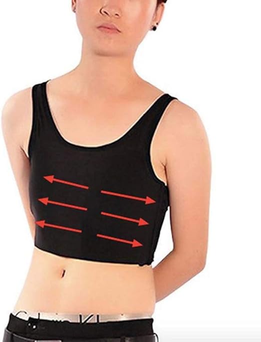 XLLHY Women Transgender Breathable Super Flat Chest Binder Corset Tank