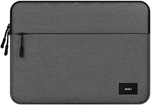 Sleeve Case Bag Pouch Carrying Holder Protector with Pocket For 12.9 13Inch 13.3Inch Ultrabook Chromebook Laptop Notebook Mackbook Tablet Computer (Dark Grey)