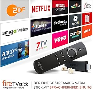 Fire TV Stick mit Sprachfernbedienung