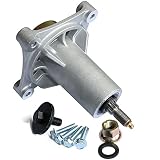 boeray N Lawn Mower Spindle Assembly for Dixon 532192870 Husqvarna 532192870 532187292 532187281 539112057 587125401 AYP 187292 Ariens 21546238 (with Bolts, Zerk Fitting)
