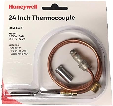 THERMOCOUPLE 24 INCH HONEYWELL REPLACEMENT FOR BOILERS, FURNACES, WATER HEATERS.