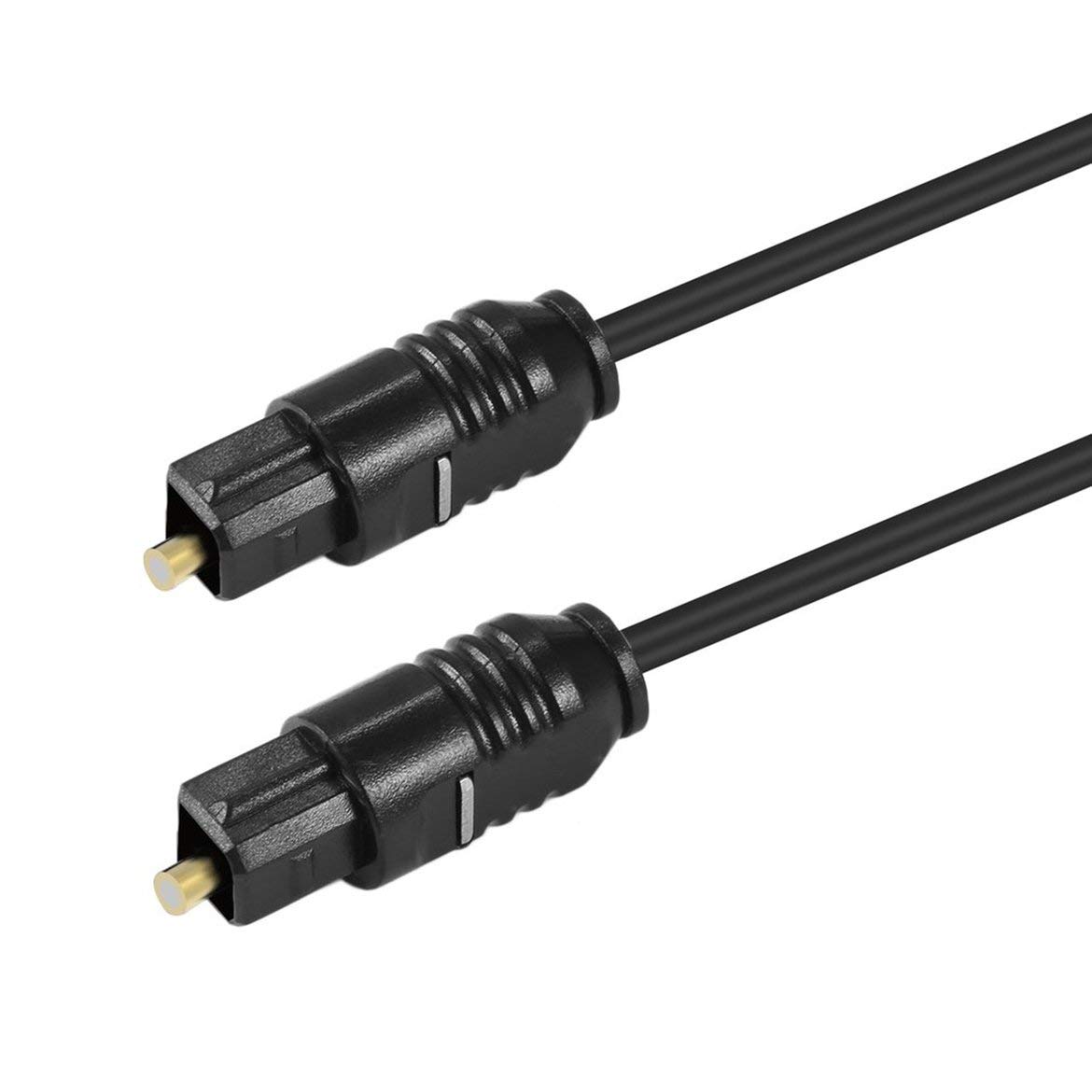 Black 1.8m Negro Cable de Audio Digital Audio Cables Connect Cable 1.8