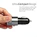 For Samsung Galaxy S9/S9+/NOTE8/S8/S8 Plus Car Charger, 3.1A USB Type C Car Charger, JOMOQ Retractable Coiled Dual-Port Quick Charger for ChromeBook Pixel, Nexus 6P, HUAWEI Mate 10,OnePlus 5T and More